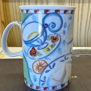 GANZ 'THE LAKESIDE‎ COLLECTION' MUG Signed Carole "Tea Time"